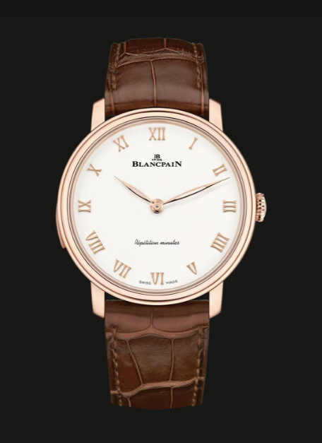 Blancpain Villeret Repetition Minutes Replica Watch 6632 3642 55B